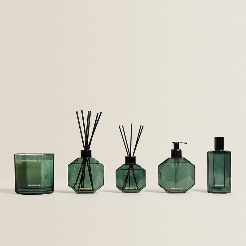 Jarra de vidro de marca própria de fábrica personalizada M&Scent Velas perfumadas com cera de soja natural