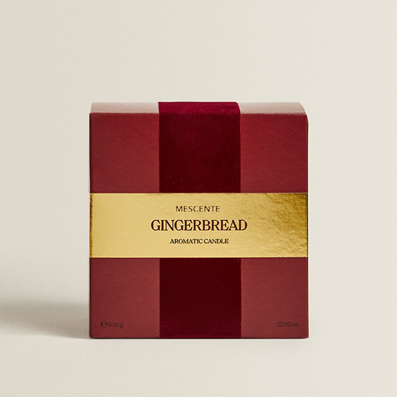 Velas personalizadas de luxo com 3 pavios M&Scent Vela perfumada de vidro fosco preto de marca própria personalizada