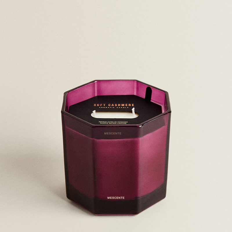 M&Scent Velas perfumadas de Natal de luxo, aromaterapia, velas de cera de soja em frasco de vidro preto, caixa de presente