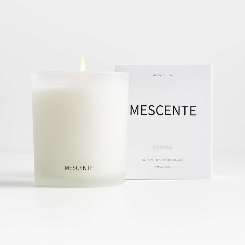 Velas perfumadas de cera de soja de marca própria de luxo M&Scent com caixa