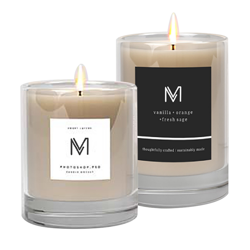 M&Scent atacado fábrica diretamente velas perfumadas de cera de soja de marca própria de luxo com caixa a granel