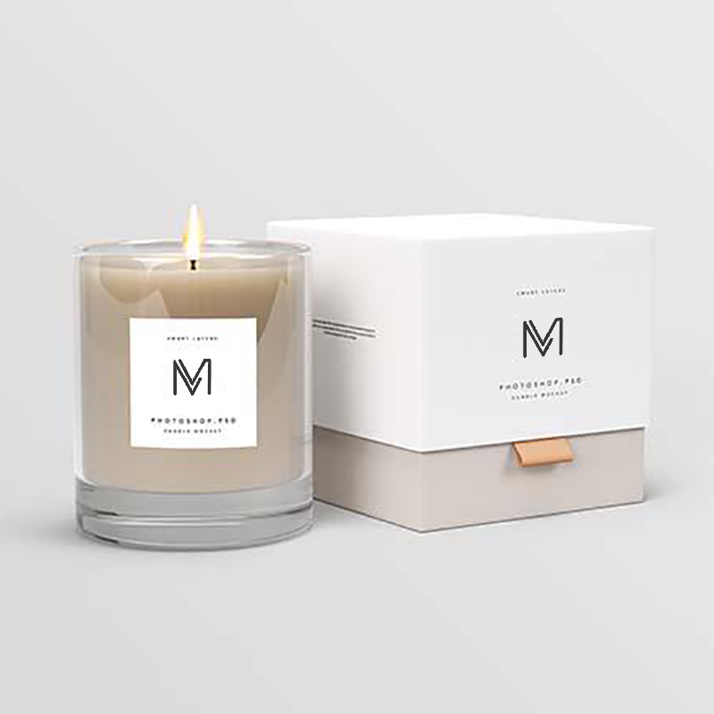 M&Scent atacado fábrica diretamente velas perfumadas de cera de soja de marca própria de luxo com caixa a granel