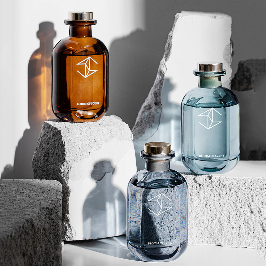 Conjunto de presente difusor de palheta de cristal de Natal M&Scent 500ml, difusor de palhetas para casa