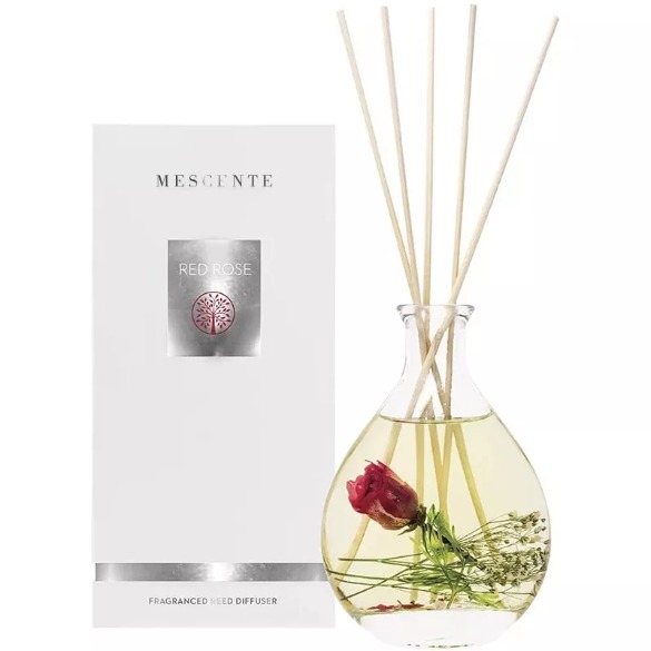M&Scent conjuntos de difusores de palheta de vime com garrafa de vidro de marca própria de luxo no atacado com rolha