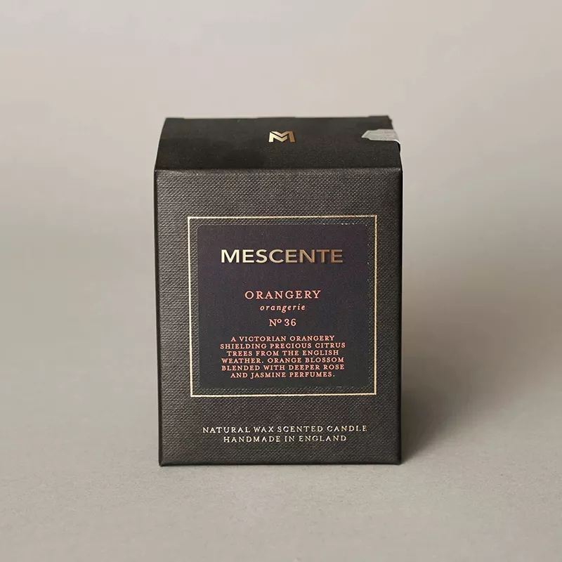 M&Scent Atacado Novo Luxo Personalizado de Marca Própria Frascos de Cristal de Natal Kerzen Vela de Soja Perfumada com Tampa