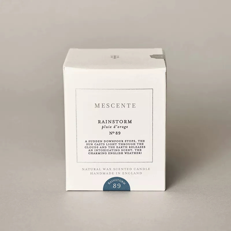 M&Scent Atacado Novo Luxo Personalizado de Marca Própria Frascos de Cristal de Natal Kerzen Vela de Soja Perfumada com Tampa
