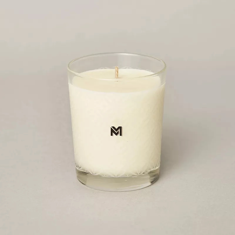 M&Scent Atacado Novo Luxo Personalizado de Marca Própria Frascos de Cristal de Natal Kerzen Vela de Soja Perfumada com Tampa