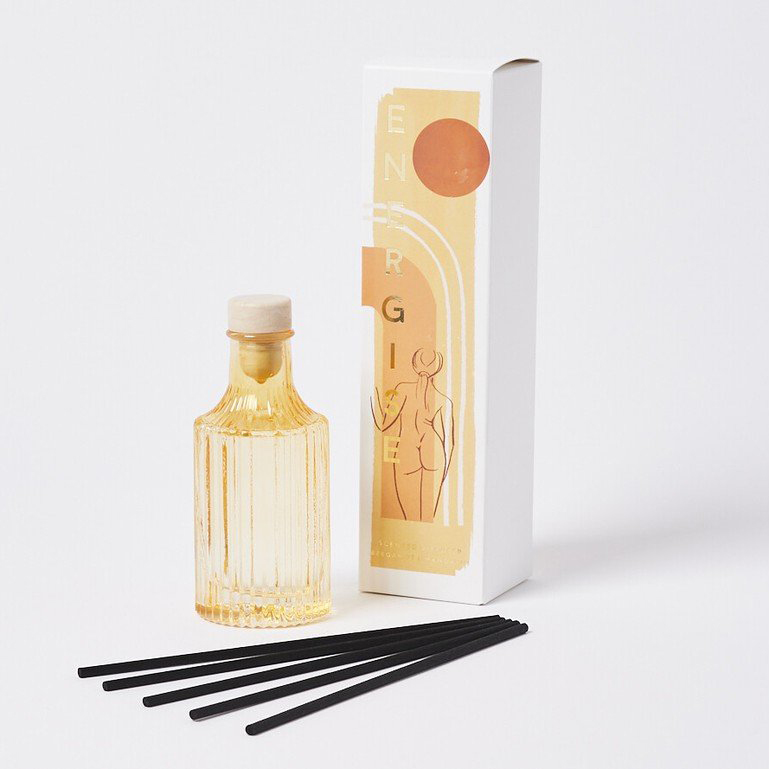 Garrafa de vidro personalizada M&Scent 100ml 200ml para difusor de cana de flor