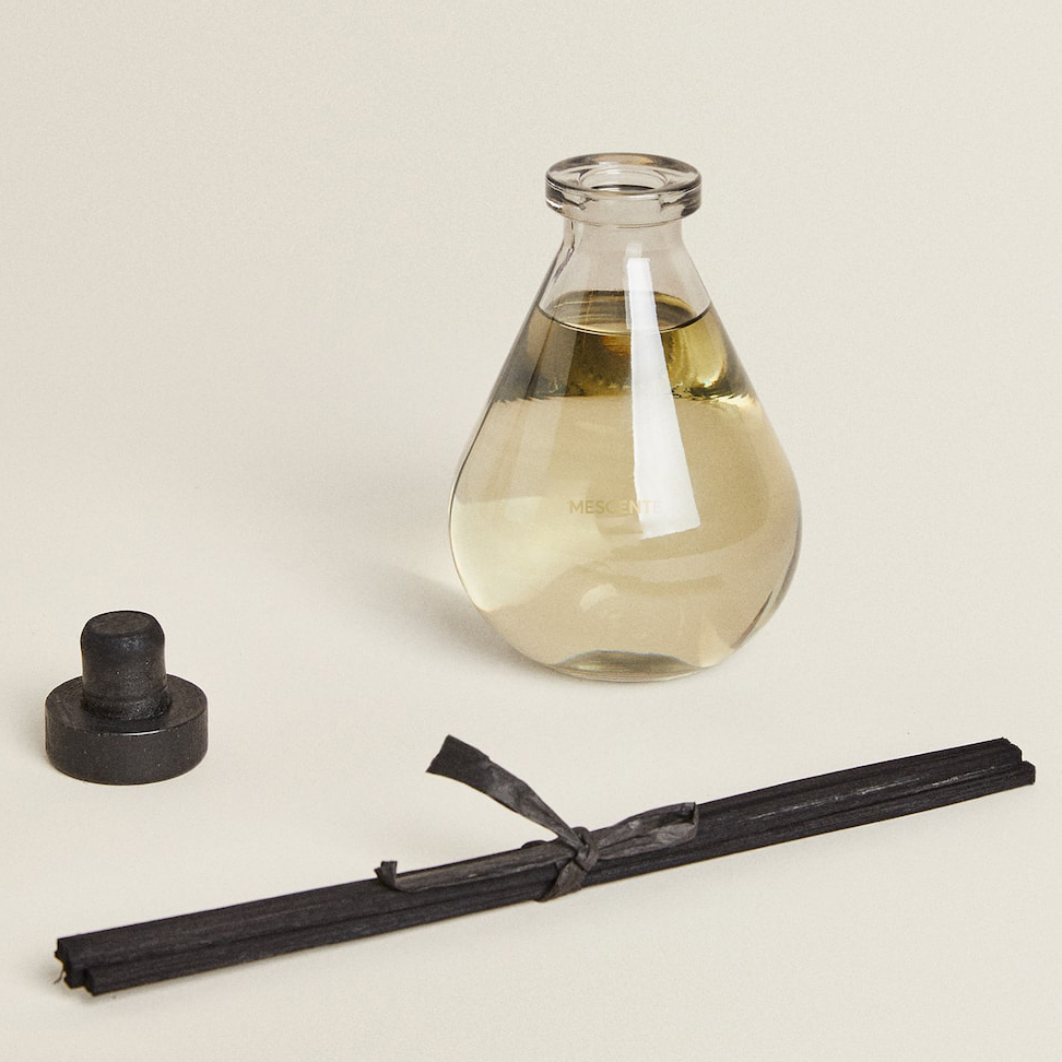 Garrafa de alta qualidade luxo peru frascos vidrio mini natal casa fragrância aroma difusor reed vaso