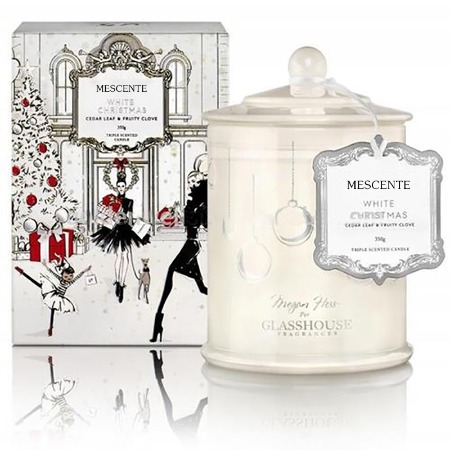 M&Scent atacado de luxo personalizado de marca própria de Natal com cúpula de velas perfumadas de soja com tampa