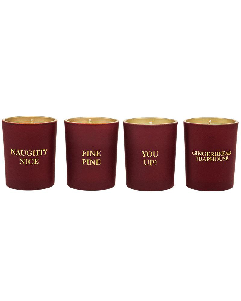 M&Scent luxo marca própria decoração para casa aroma velas perfumadas conjunto de 4 para presente