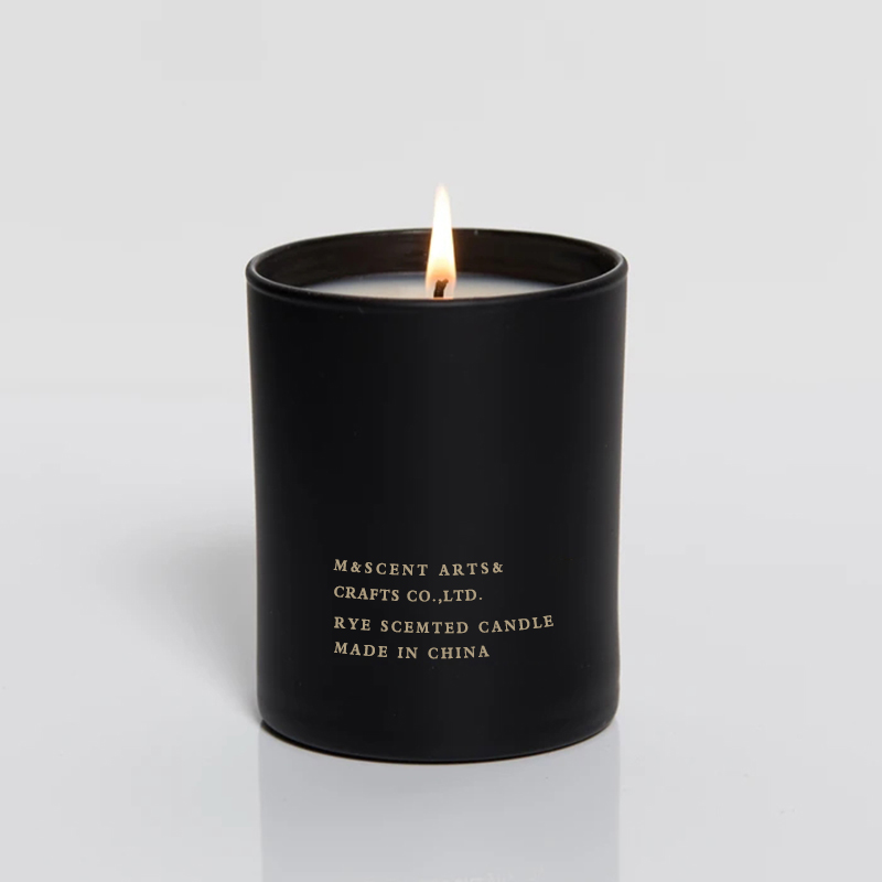 M&Scent atacado barato de marca próprio grande pavio de madeira branca velas de óleo essencial perfumadas de aromaterapia