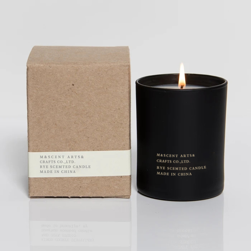 M&Scent atacado barato de marca próprio grande pavio de madeira branca velas de óleo essencial perfumadas de aromaterapia
