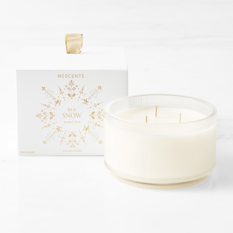 M&Scent Custom Made Logo Velas de soja perfumadas com puramente orgânica caseira de marca própria em frasco de vidro