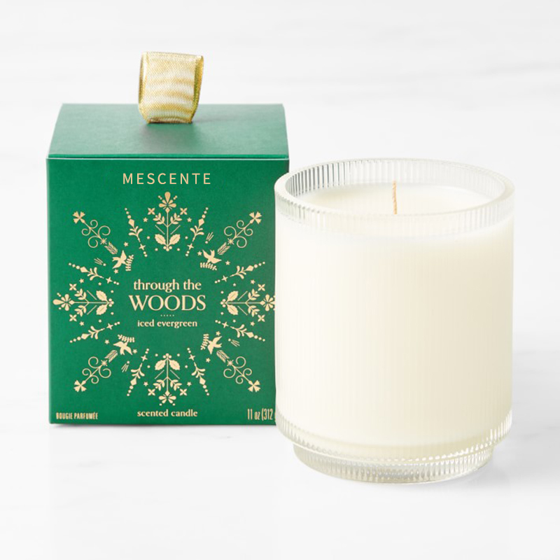 M&Scent Custom Made Logo Velas de soja perfumadas com puramente orgânica caseira de marca própria em frasco de vidro