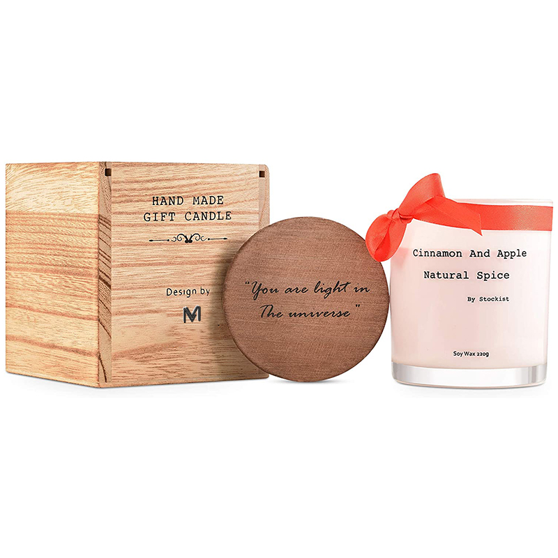 Frascos de cerâmica de marca próprios de luxo por atacado da M&Scent Conjuntos de velas aquecidas perfumadas com tampas a granel