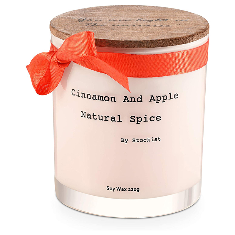 Frascos de cerâmica de marca próprios de luxo por atacado da M&Scent Conjuntos de velas aquecidas perfumadas com tampas a granel