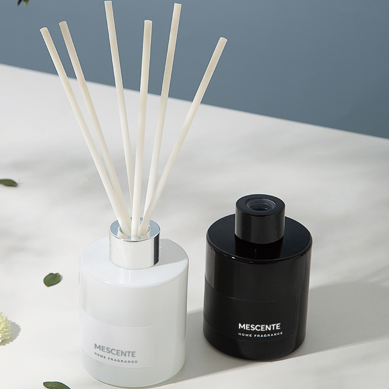 M&Scent Difusor de palheta de fibra decorativa de marca própria de luxo por atacado com rolha