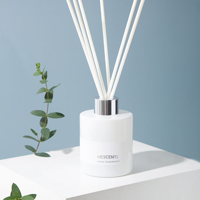 M&Scent Difusor de palheta de fibra decorativa de marca própria de luxo por atacado com rolha