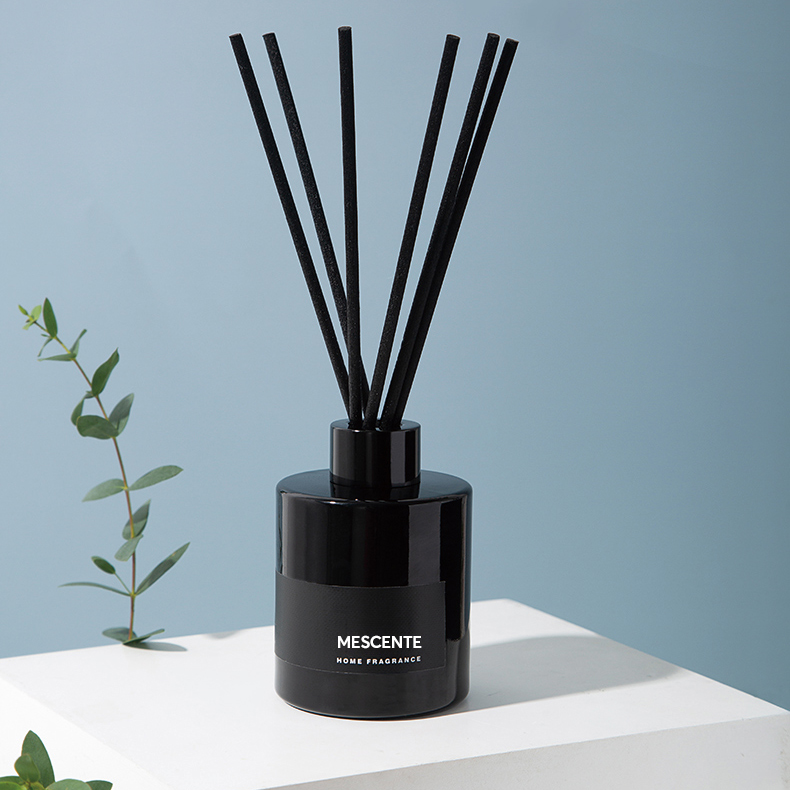 M&Scent Difusor de palheta de fibra decorativa de marca própria de luxo por atacado com rolha
