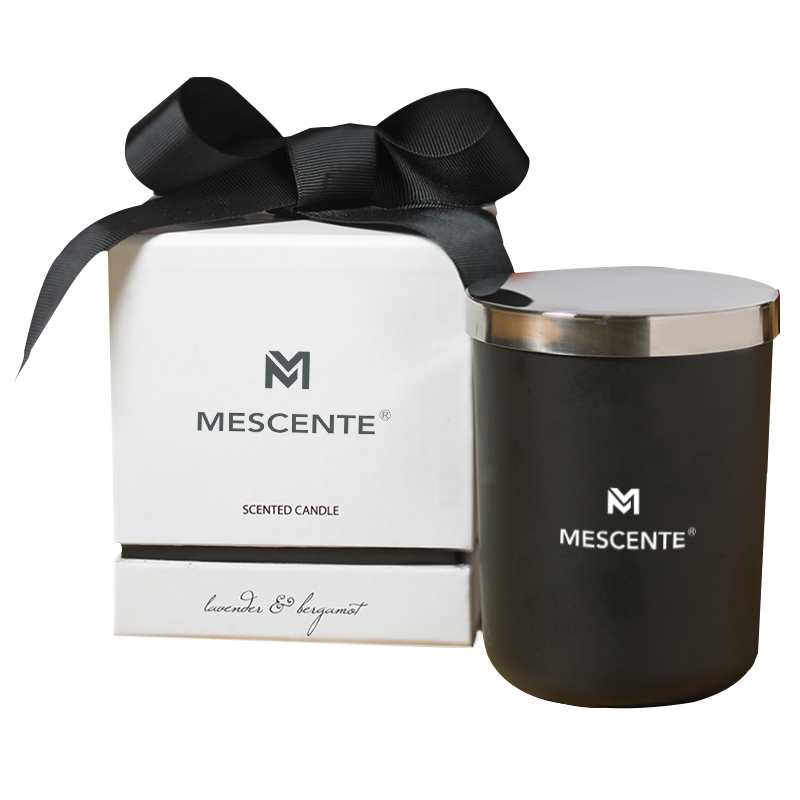 Vela perfumada da coleção Paddywax Relish de marca própria personalizada da M&Scent com etiquetas a granel