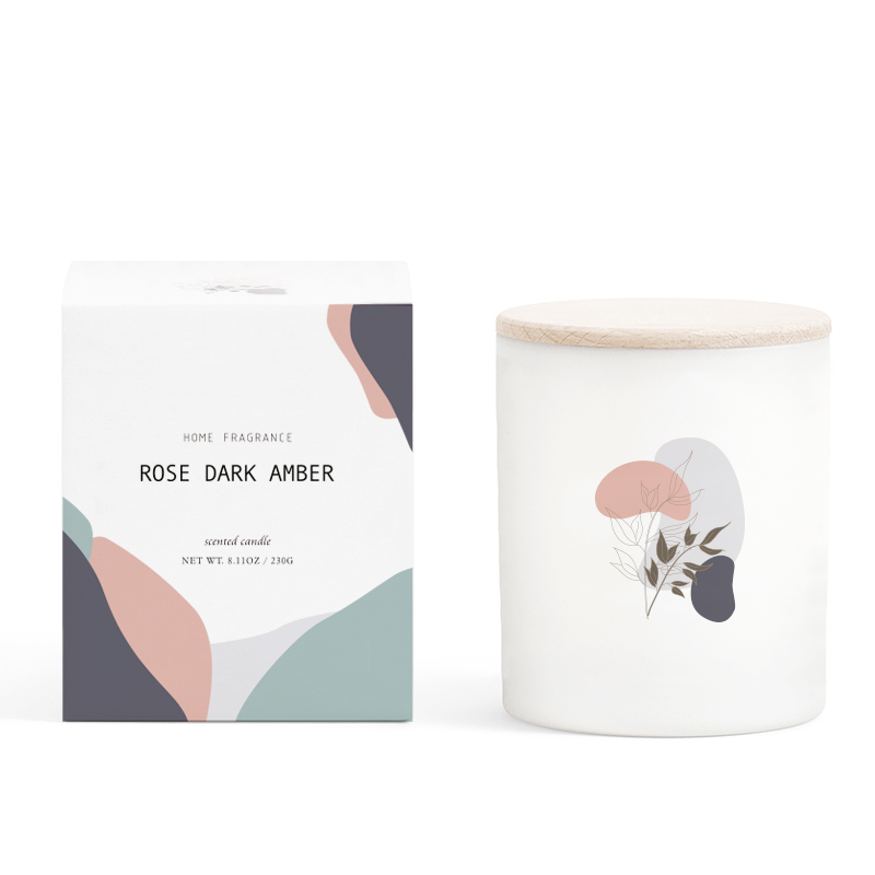M&Scent atacado de luxo artesanal de marca própria novidade velas de cera de parafina de palma