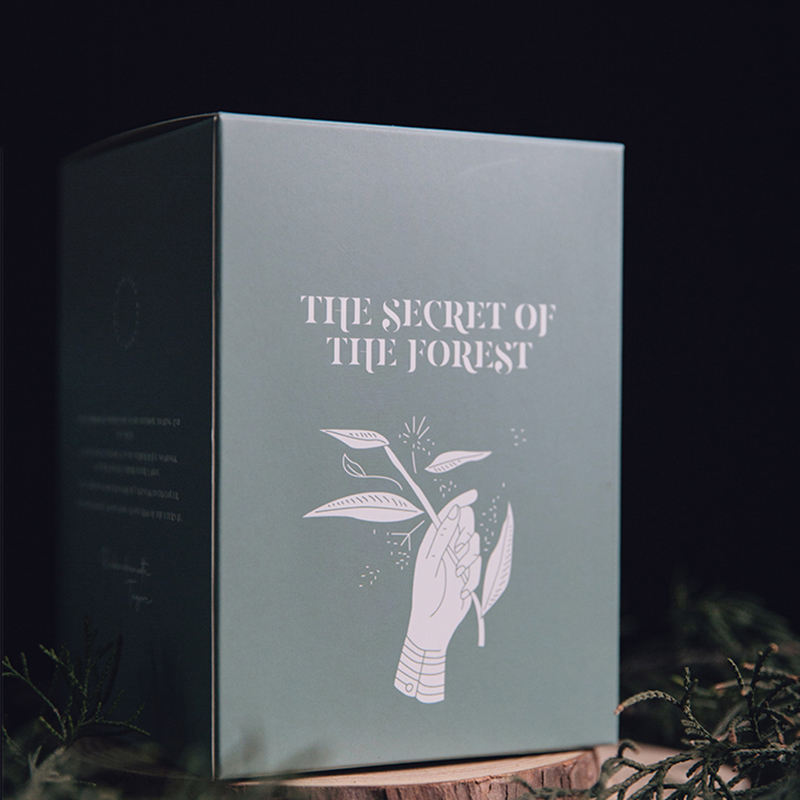 Frascos de vidro personalizados M&Scent encomendam velas de cera de soja perfumadas com cristais