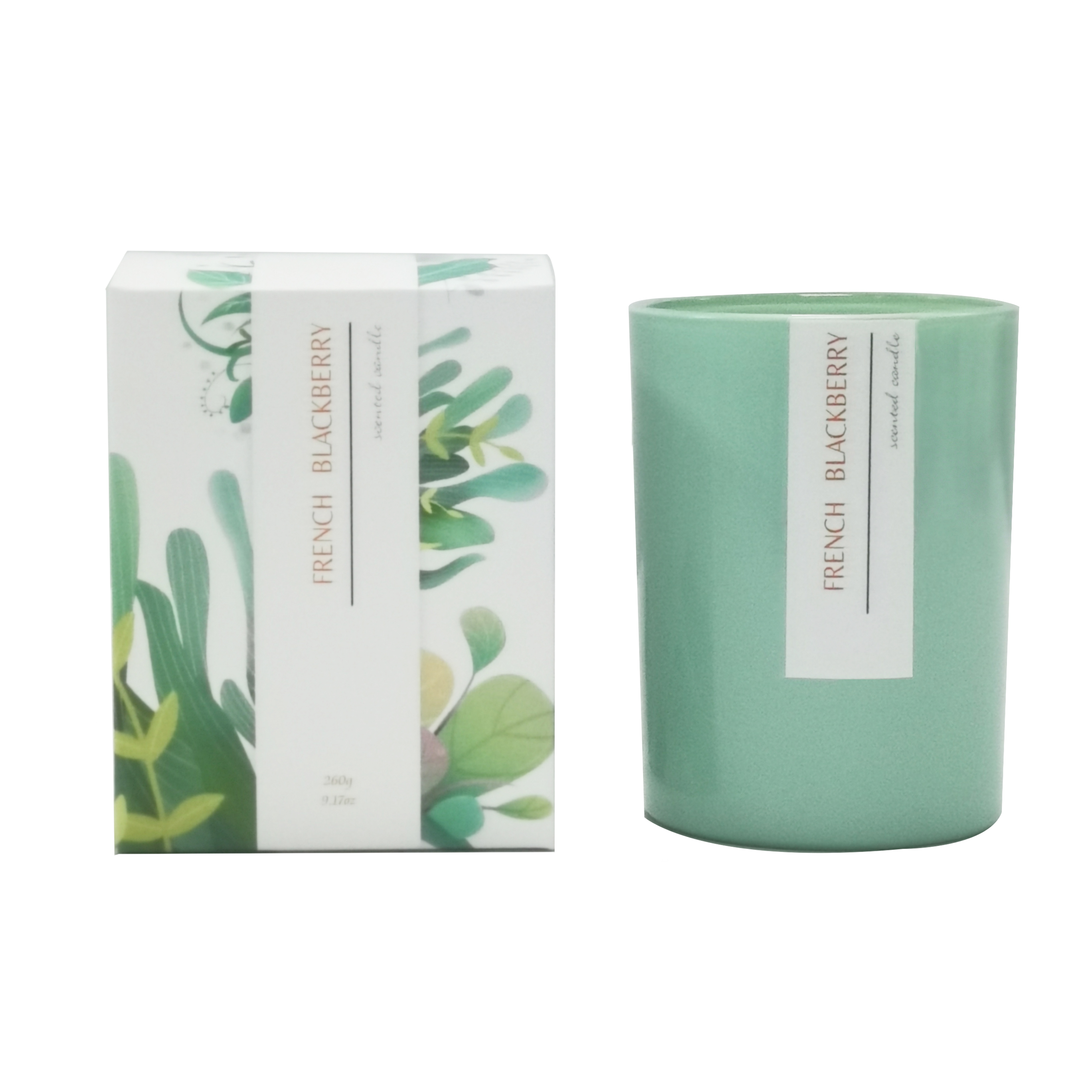 Velas de coco com marca própria personalizada M&Scent, aquecedor de velas de palma perfumadas com logotipo