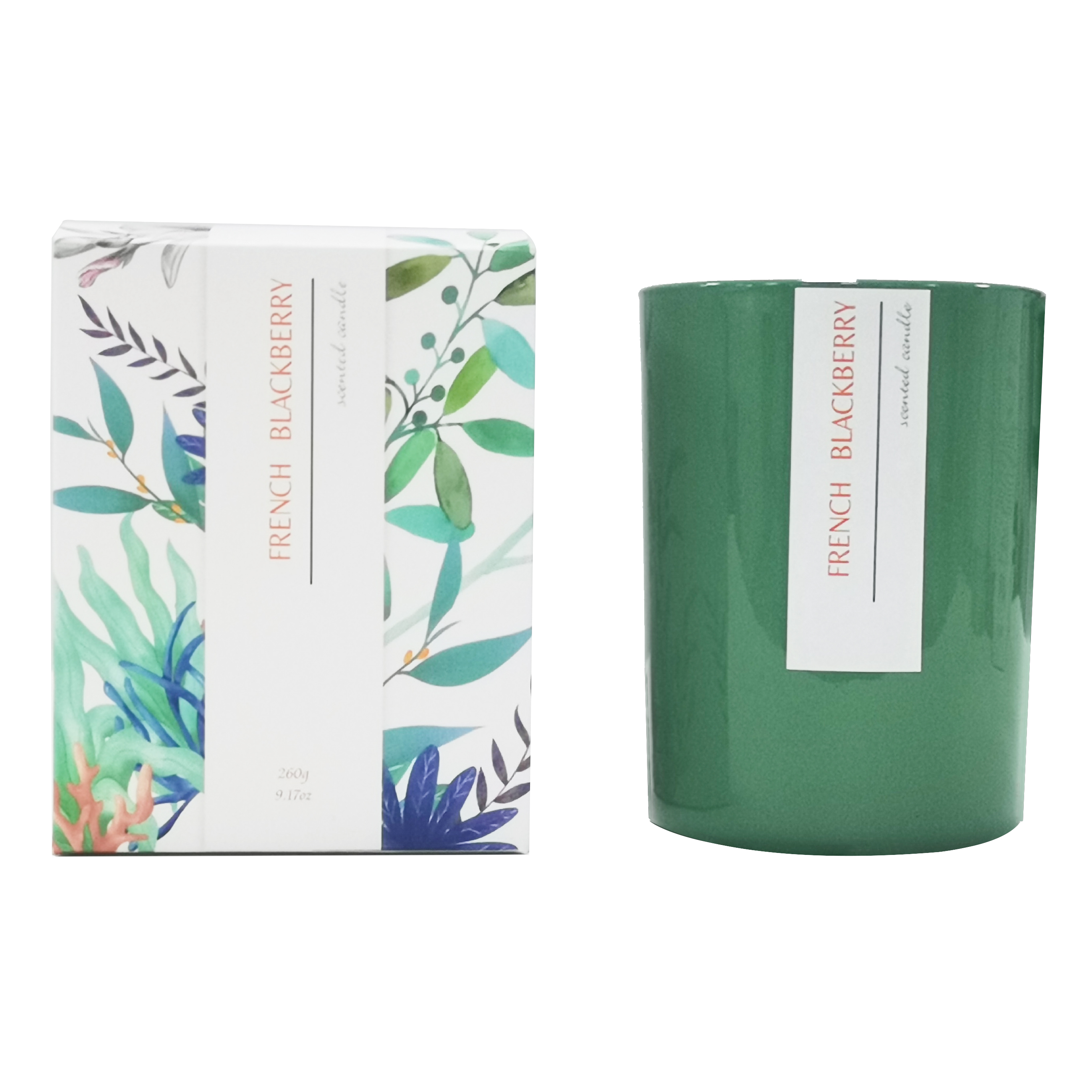 Velas de coco com marca própria personalizada M&Scent, aquecedor de velas de palma perfumadas com logotipo