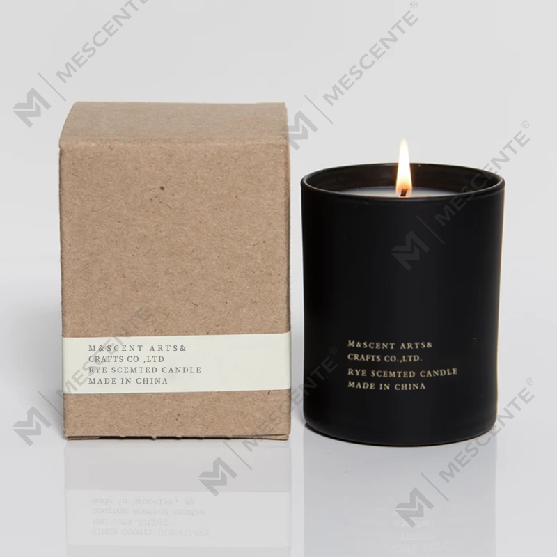 M&Scent atacado barato de marca própria grande pavio de madeira branca velas de óleo essencial perfumadas de aromaterapia