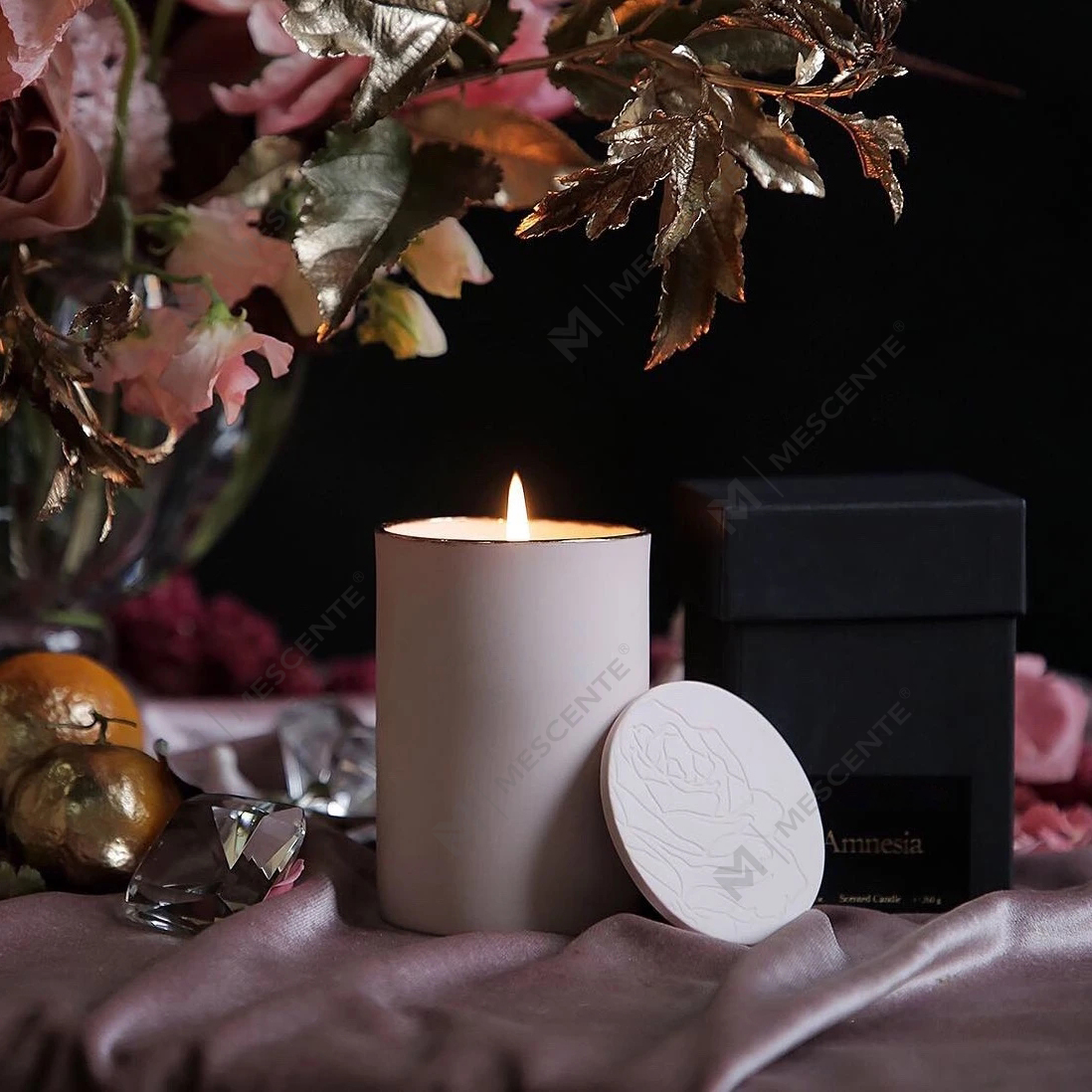 Quais benefícios as velas de cera de soja incluem?