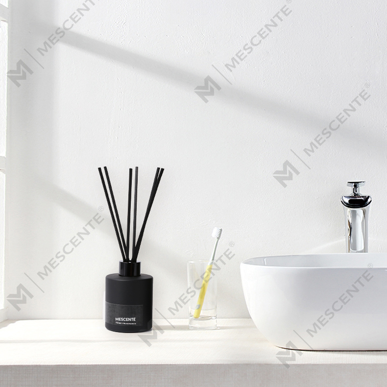 M&Scent Difusor de palheta de fibra decorativa de marca própria de luxo por atacado com rolha