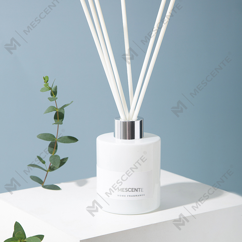 M&Scent Difusor de palheta de fibra decorativa de marca própria de luxo por atacado com rolha