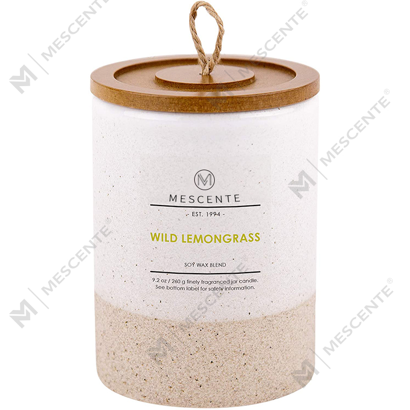 Suportes de vidro de marca própria personalizados por atacado M&Scent Velas perfumadas com cristais a granel