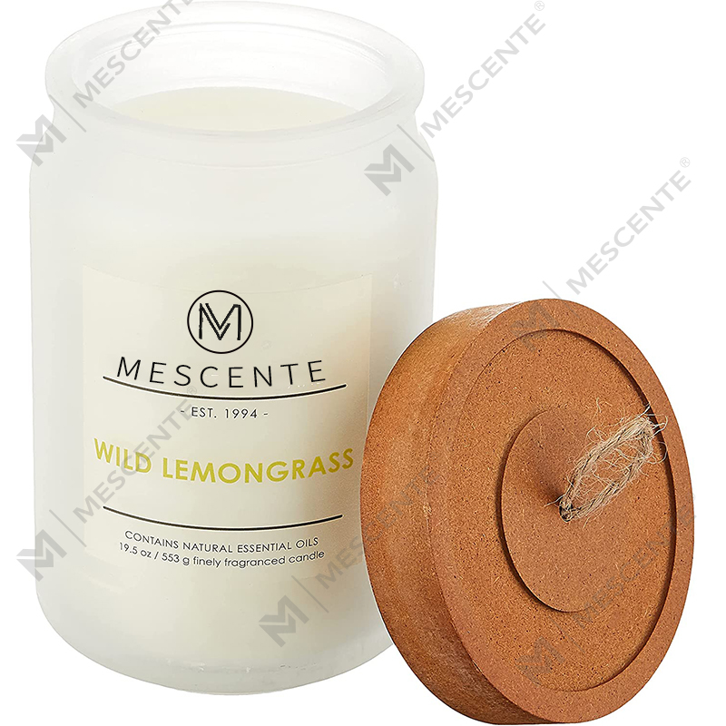 Suportes de vidro de marca própria personalizados por atacado M&Scent Velas perfumadas com cristais a granel