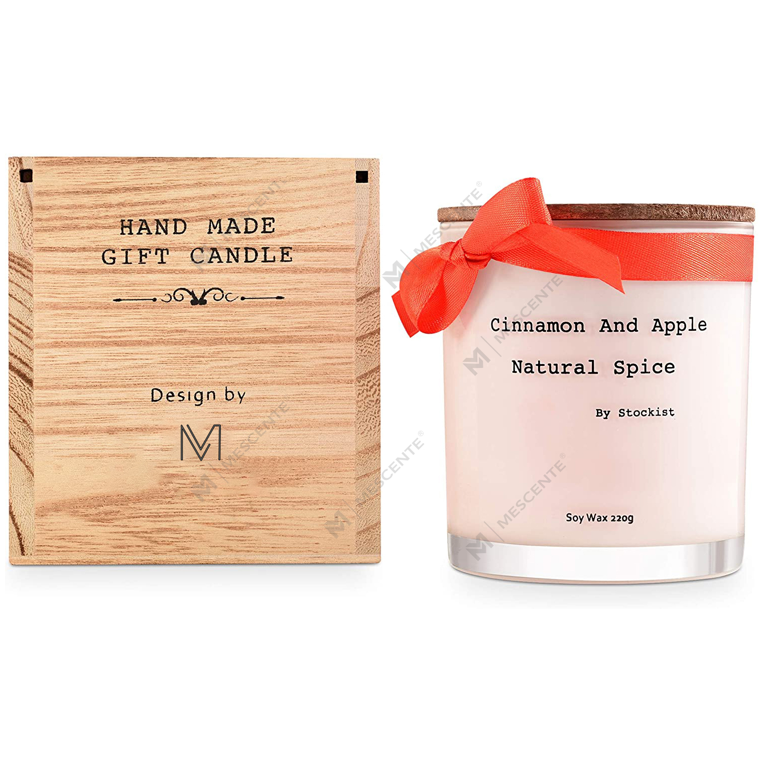 Frascos de cerâmica de marca própria de luxo M&Scent atacado conjuntos de velas aquecedoras perfumadas com tampas a granel