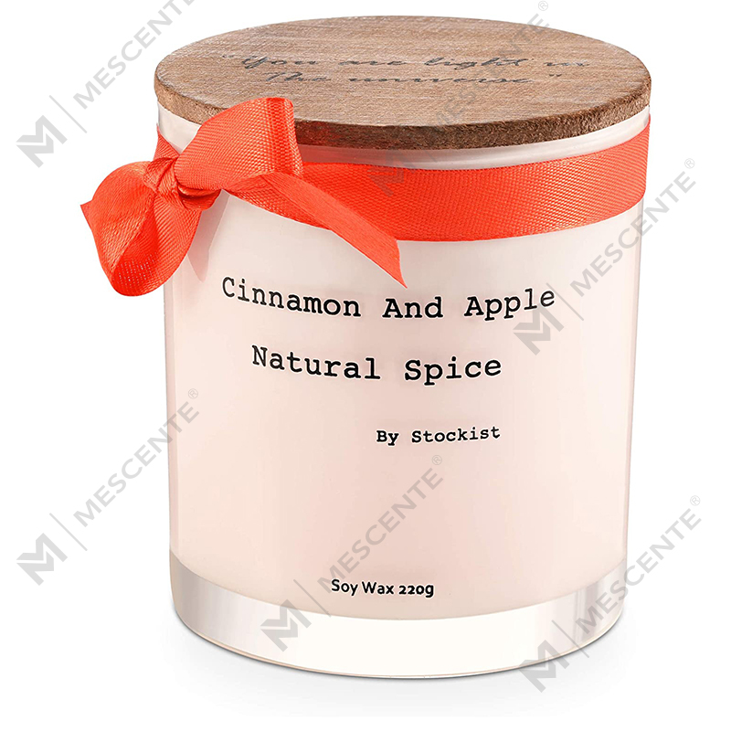 Frascos de cerâmica de marca própria de luxo M&Scent atacado conjuntos de velas aquecedoras perfumadas com tampas a granel