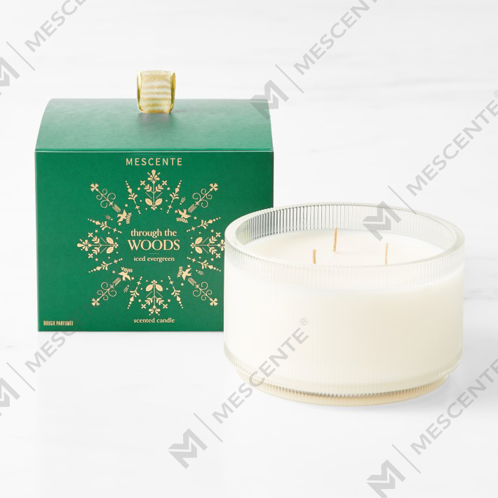 M&Scent Custom Made Logo Velas de soja perfumadas com clareza orgânica caseira de marca própria em frasco de vidro