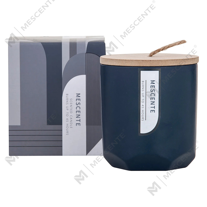 M&Scent Custom Luxury Crie seu próprio fabricante de velas de soja perfumadas com pavio de madeira em jarra de vidro