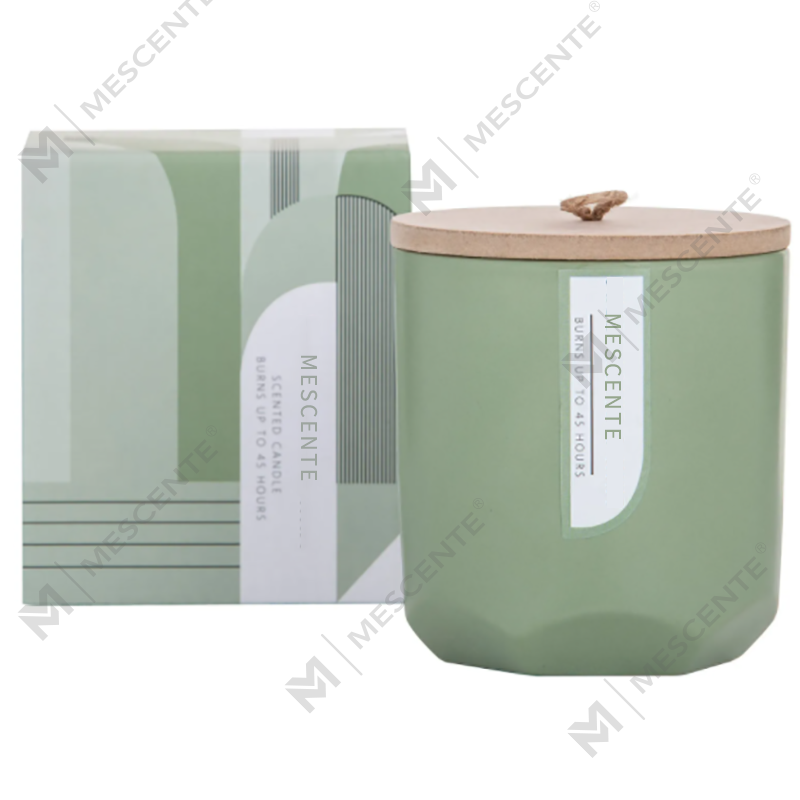 M&Scent Custom Luxury Crie seu próprio fabricante de velas de soja perfumadas com pavio de madeira em jarra de vidro