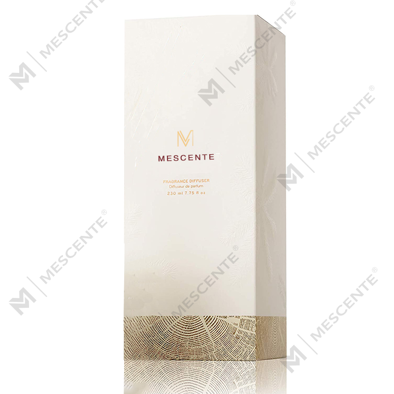 M&Scent Garrafa de vidro de luxo por atacado Stik Fiber Round Wood Screw Aroma Reed Difusor Gift Sets