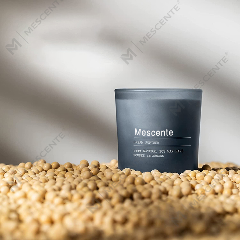 Jarra de decoração de casamento personalizada M&Scent Velas perfumadas de jasmim e ylang ylang com etiquetas a granel