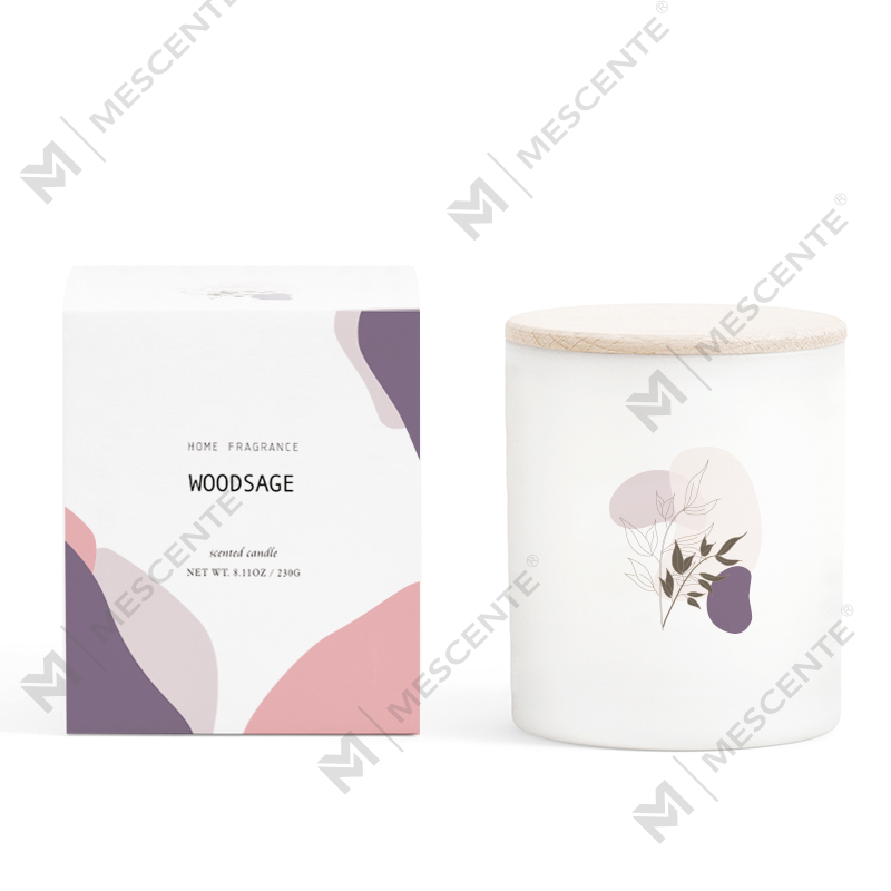 M&Scent atacado de luxo artesanal de marca própria novidade velas de cera de parafina de palma