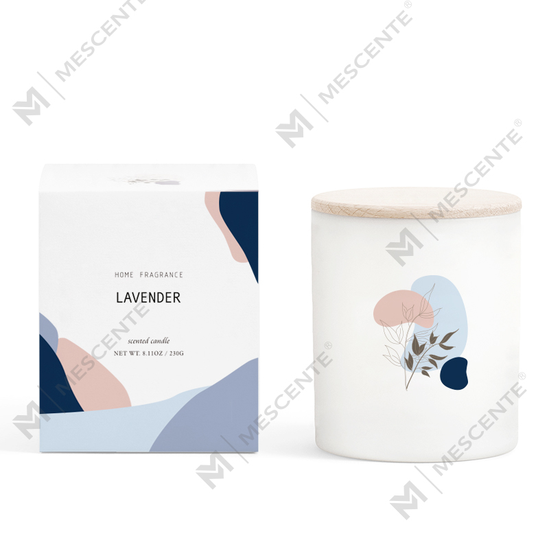 M&Scent atacado de luxo artesanal de marca própria novidade velas de cera de parafina de palma