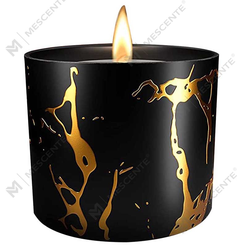 Luxo tamanho grande personalizado cerâmica decoração de casa cereal ouro vela jar artesanal cera soja velas perfumadas presentes conjunto