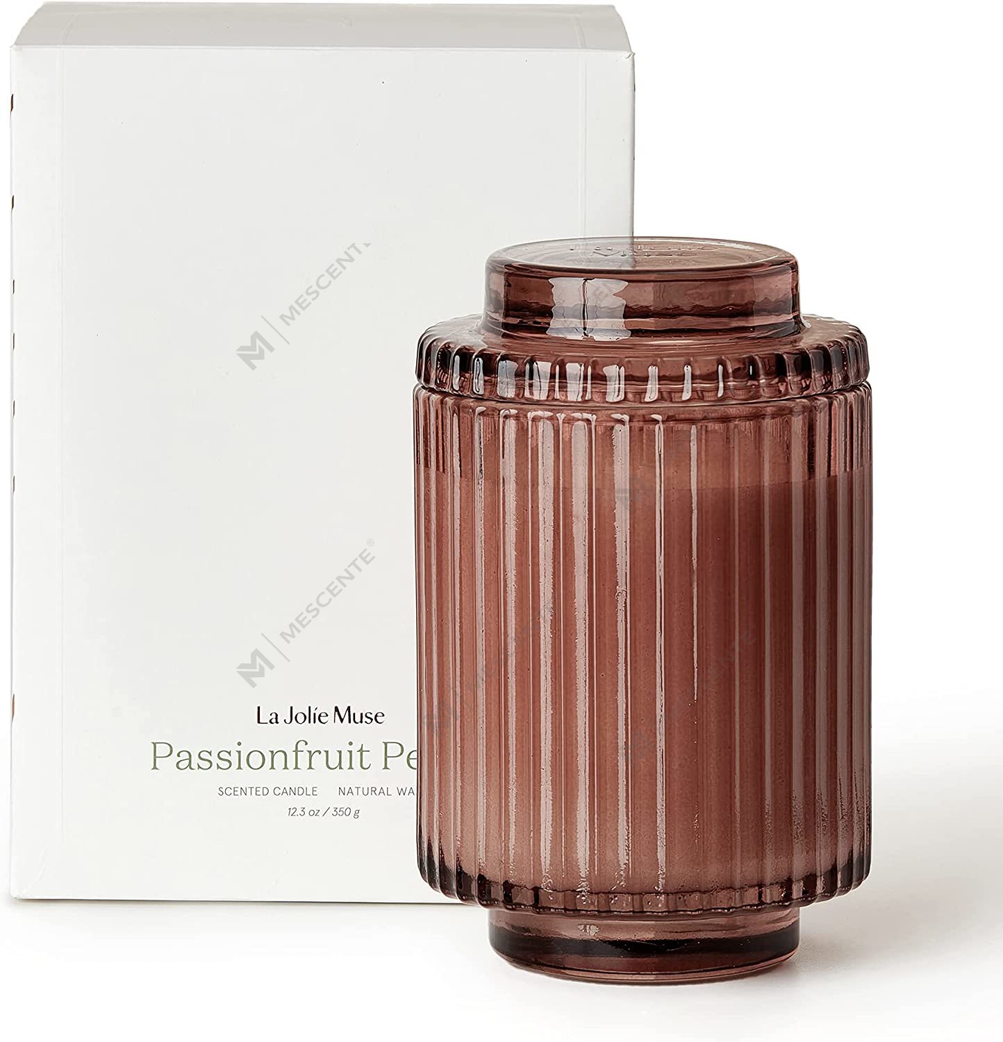 Atacado logotipo personalizado spa redondo cerâmica orgânica coco soja cera rosa conjunto de velas perfumadas com flores secas de cristal
