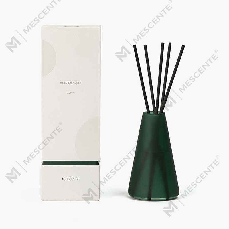 Atacado oem 200ml caixa de luxo embalagem rattan varas casa fragrância aroma reed difusor presente conjunto