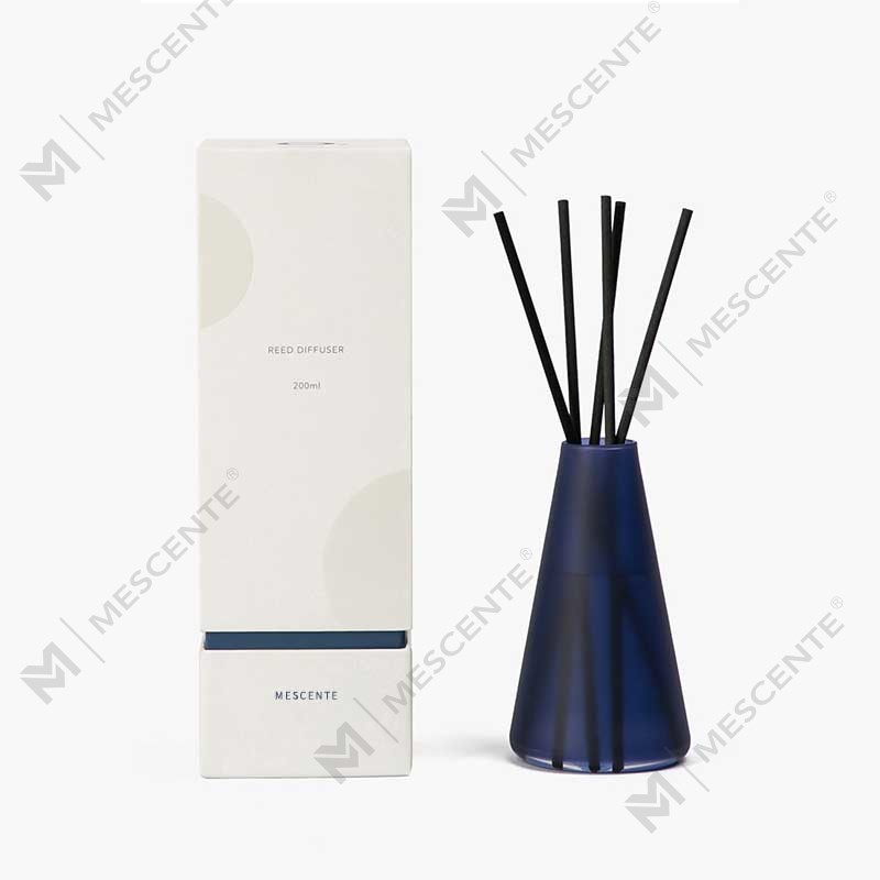Atacado oem 200ml caixa de luxo embalagem rattan varas casa fragrância aroma reed difusor presente conjunto