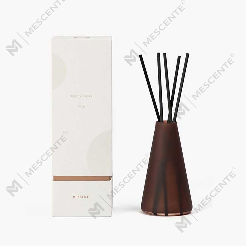 Atacado oem 200ml caixa de luxo embalagem rattan varas casa fragrância aroma reed difusor presente conjunto