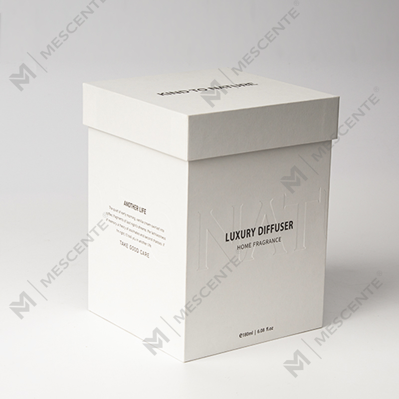 M&Scent Garrafa quadrada grande grande bastão de vime difusor de palheta líquida para aromaterapia lembrancinhas com rolha